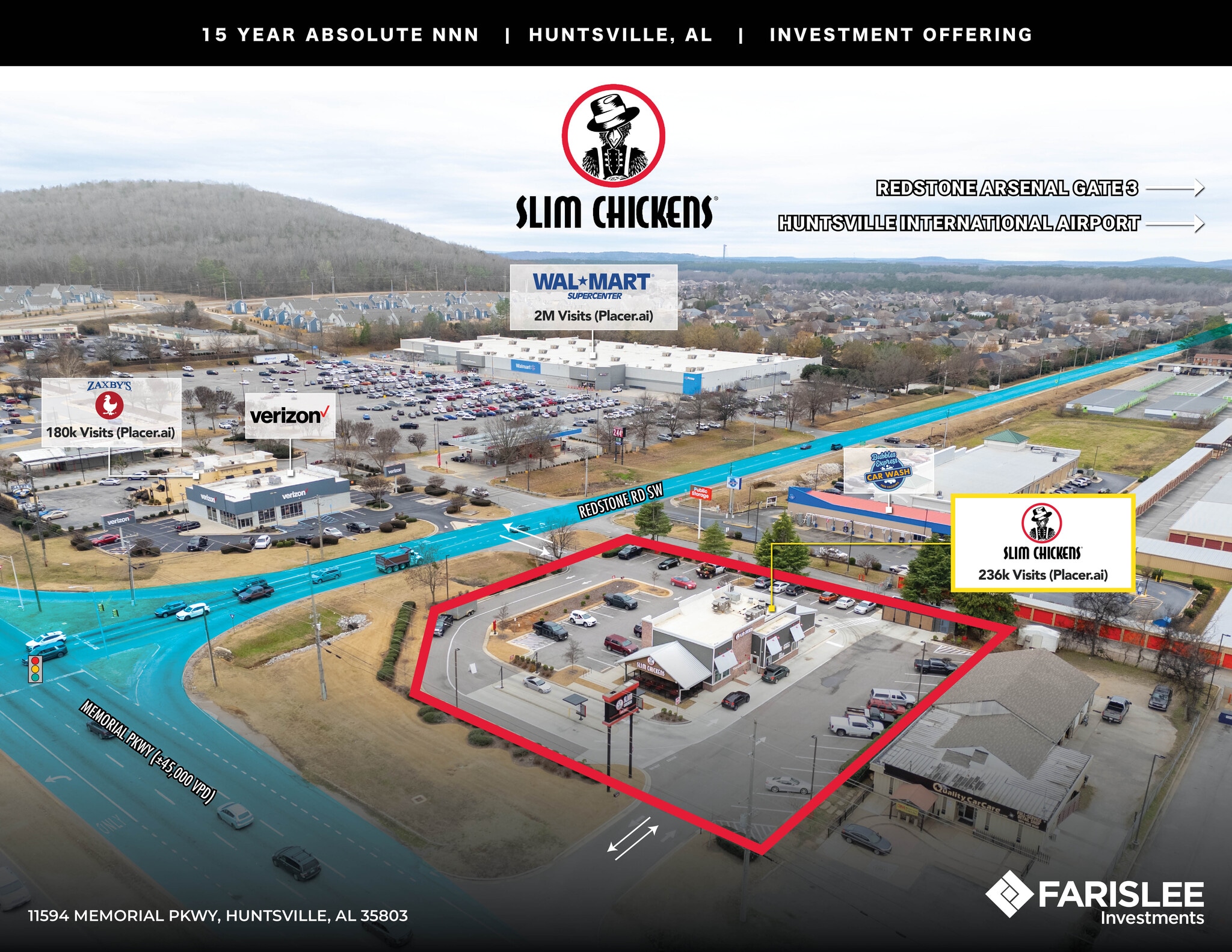 11594 Memorial Pky SW, Huntsville, AL for Sale