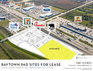 Baytown, TX Commercial Land - 9204 E Freeway Service Rd