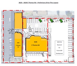 Phoenix, AZ Office, Retail - 3620 E Thomas Rd