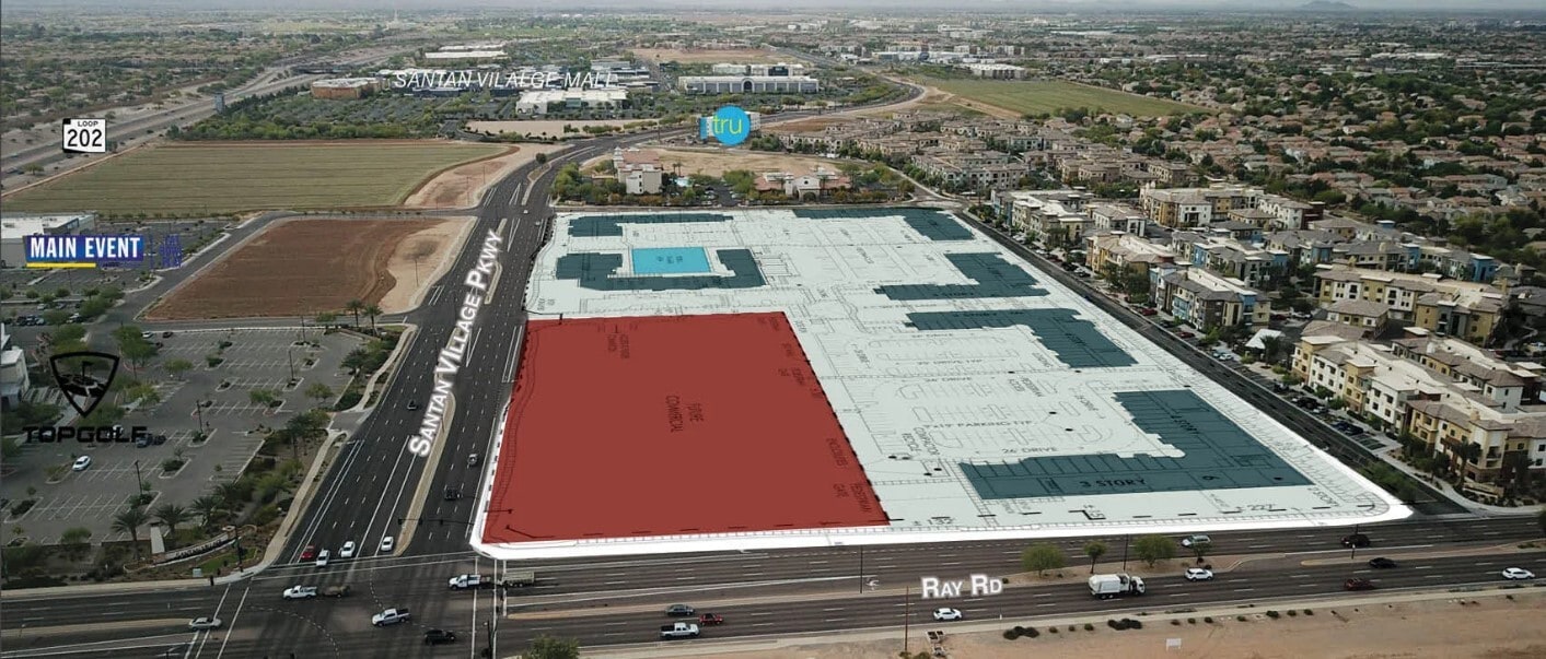 Santan Village Pkwy & Ray Rd SWC, Gilbert, AZ for Sale