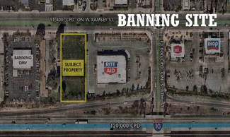 Banning, CA Commercial Land - 912 Ramsey