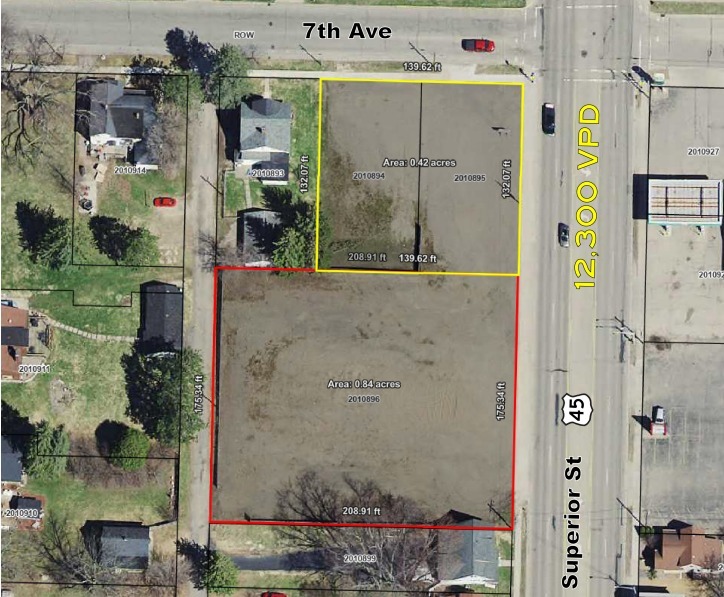 SWC Superior Street & 7th Avenue, Antigo, WI for Sale