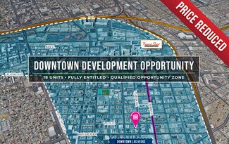 Las Vegas, NV Commercial Land - 205 S 11th St