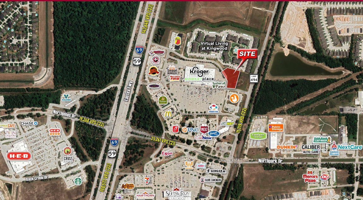 Loop 494, Porter, TX for Sale