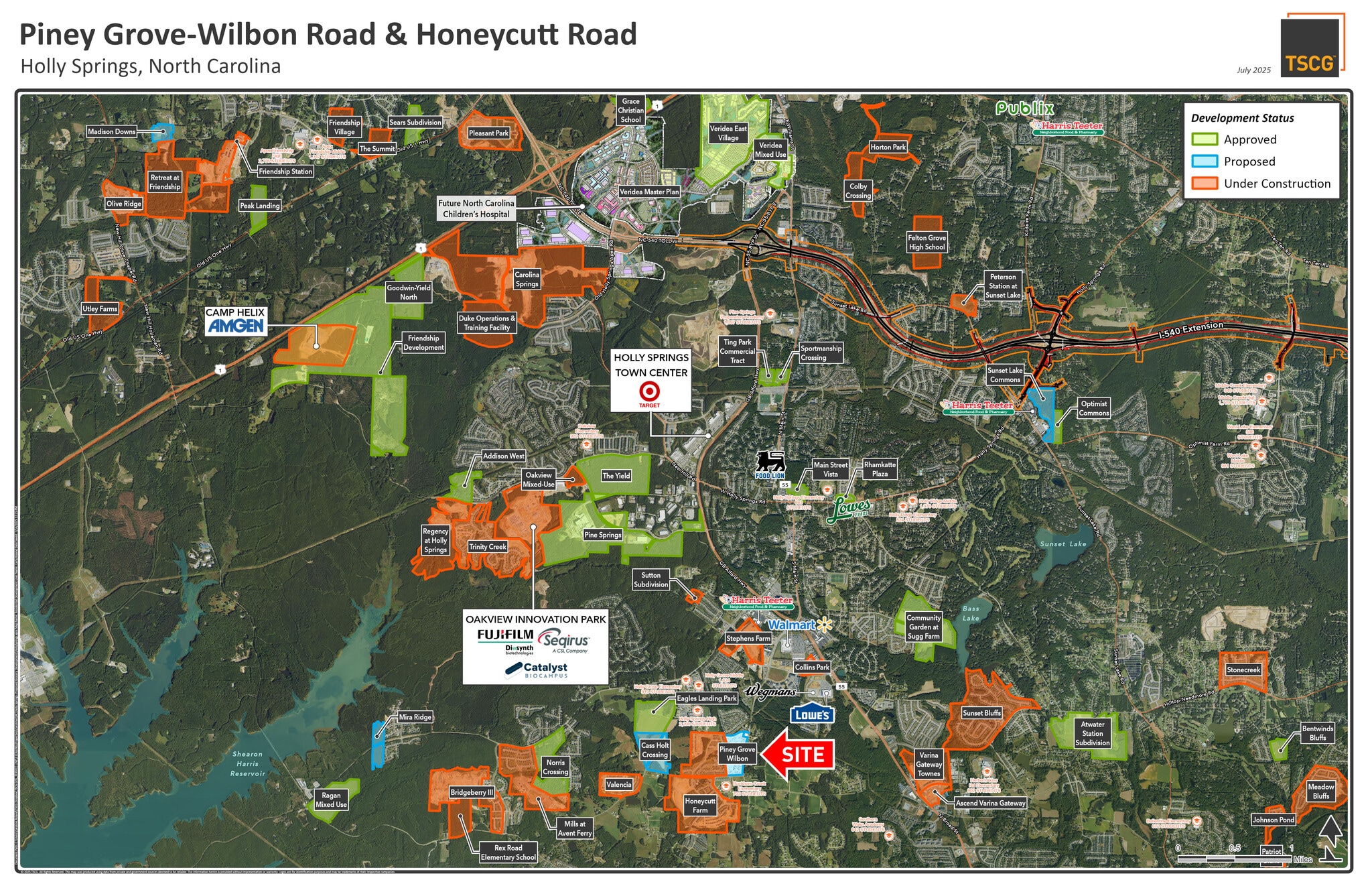 1100 Piney Grove Wilbon Rd, Holly Springs, NC for Rent