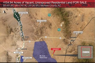 Golden Valley, AZ Commercial Land - ±154.94 AC Vacant Residential Land Golden Valley, AZ Commercial Land - ±154.94 AC Vacant Residential Land