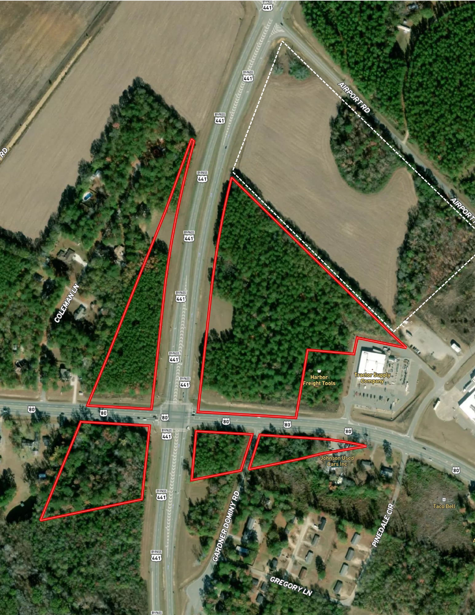 0 W Hwy 80, Dublin, GA for Sale