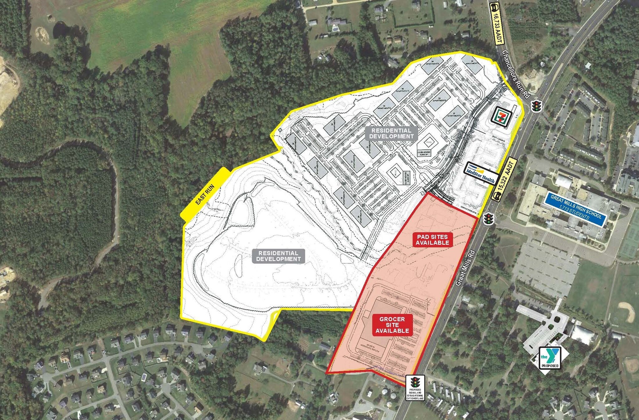 Great Mills Rd Chancellors Run Rd Lexington Park, MD 20653 Land