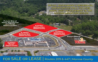 East Stroudsburg, PA Retail - Route 209 & Music Center Dr