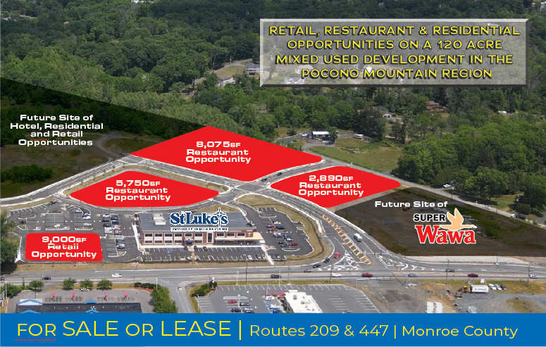 Route 209 & Music Center Dr, East Stroudsburg, PA for Rent