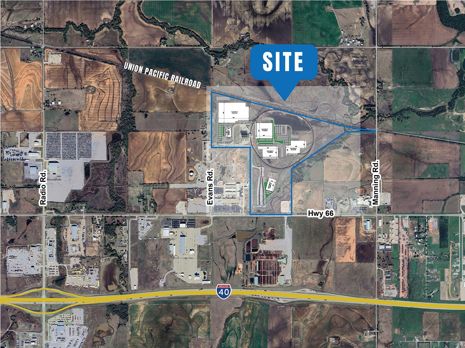 Evans Rd & OK-66, El Reno, OK for Rent