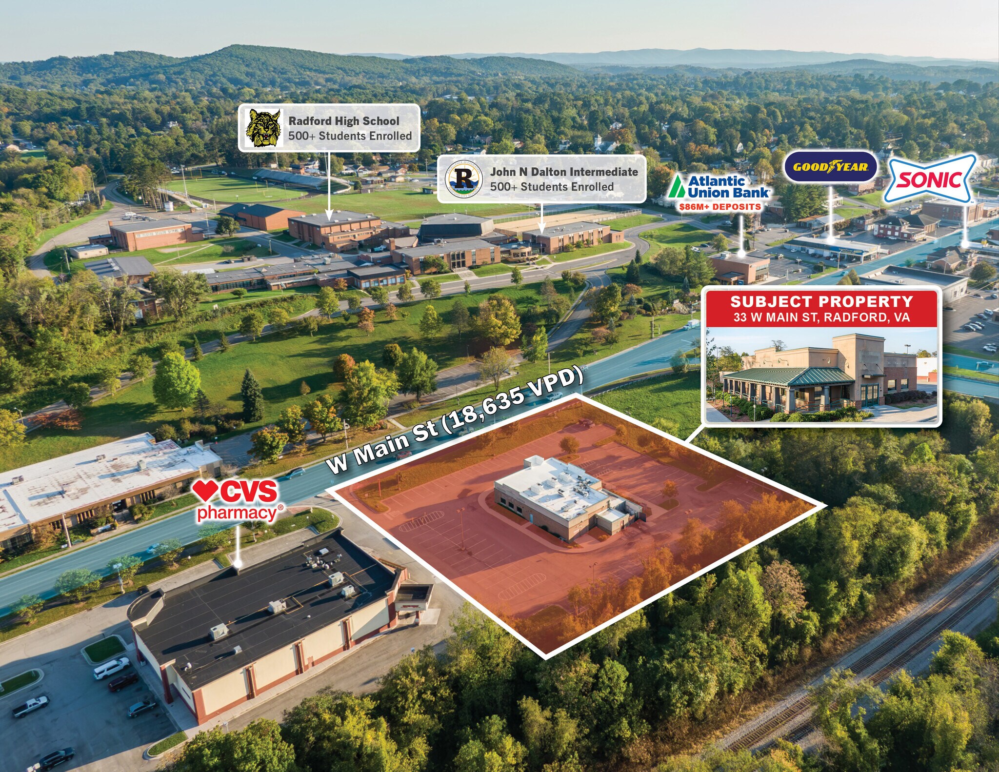 34 W Main St, Radford, VA for Rent