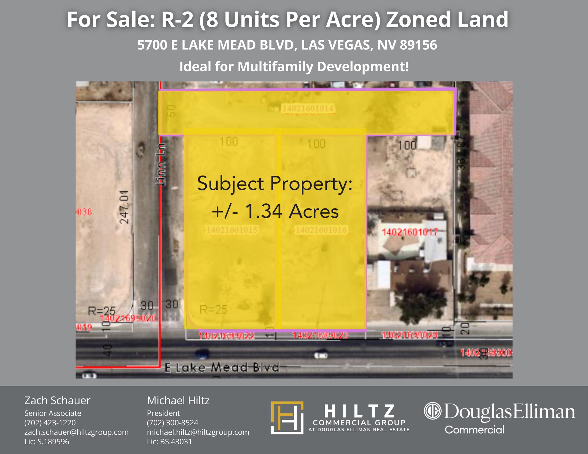 57005720 E Lake Mead Blvd Las Vegas, NV 89156 Land Property for Sale
