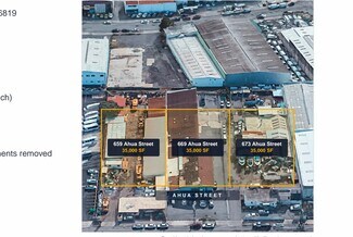 Honolulu, HI Industrial Land - 659-673 Ahua St Honolulu, HI Industrial Land - 659-673 Ahua St