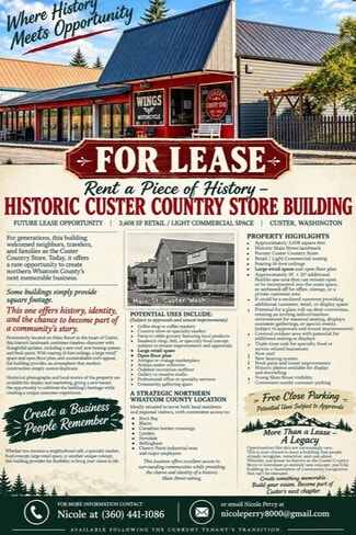 Custer, WA Office/Retail - 2910 Main St Custer, WA Office/Retail - 2910 Main St