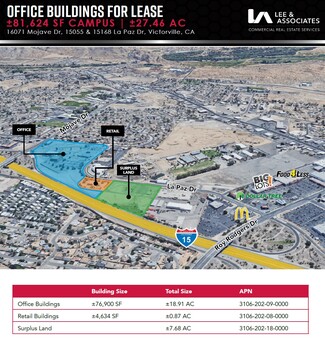 Victorville, CA Office, Retail - 16071 Mojave Dr