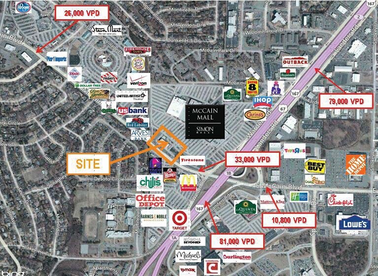3930 Mccain Blvd North Little Rock, AR 72116 Retail Property for