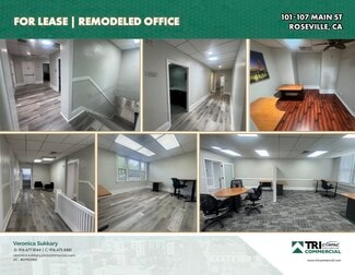Roseville, CA Office - 101-107 Main St Roseville, CA Office - 101-107 Main St