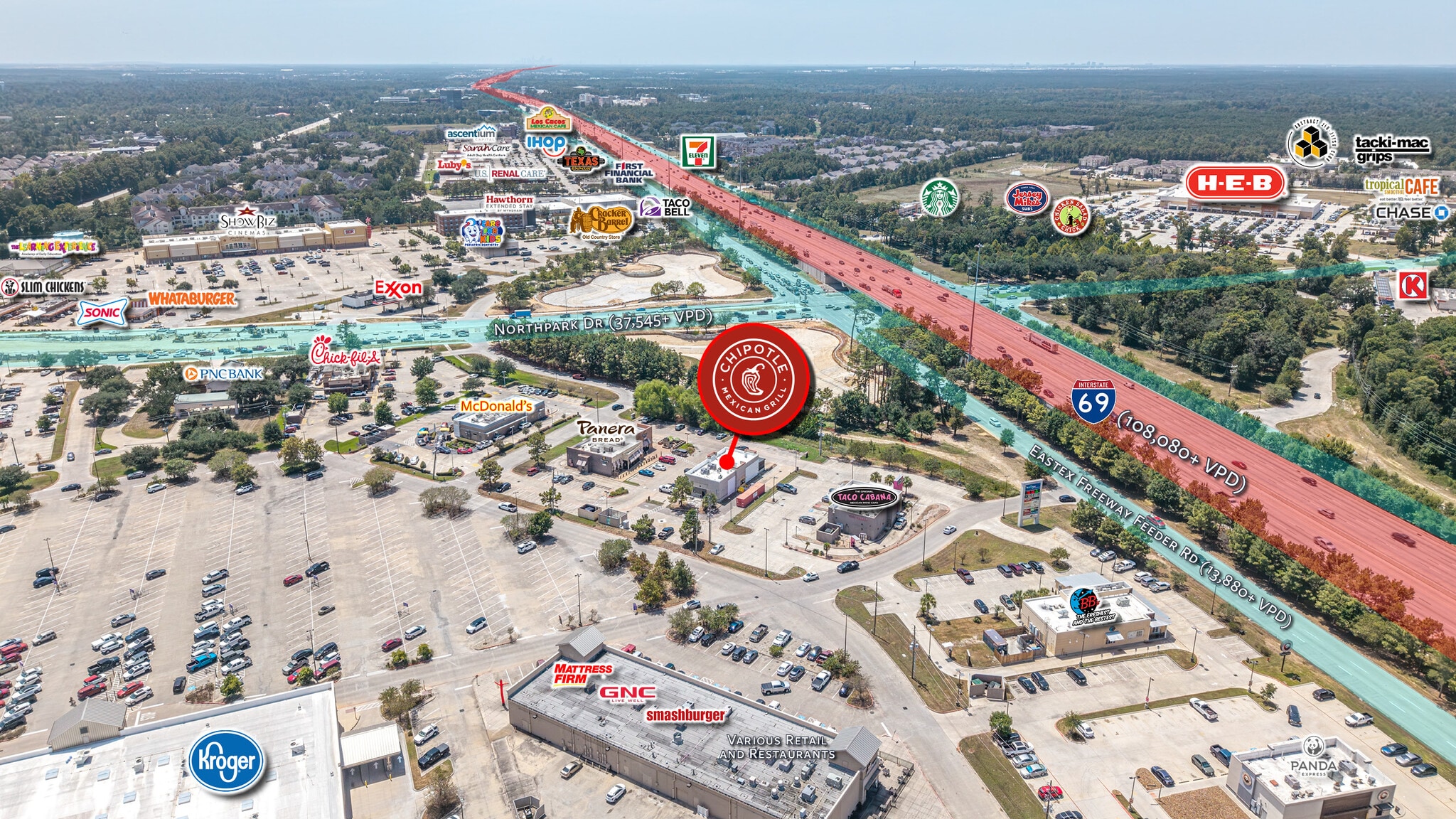 25661 N US 59, Kingwood, TX for Sale