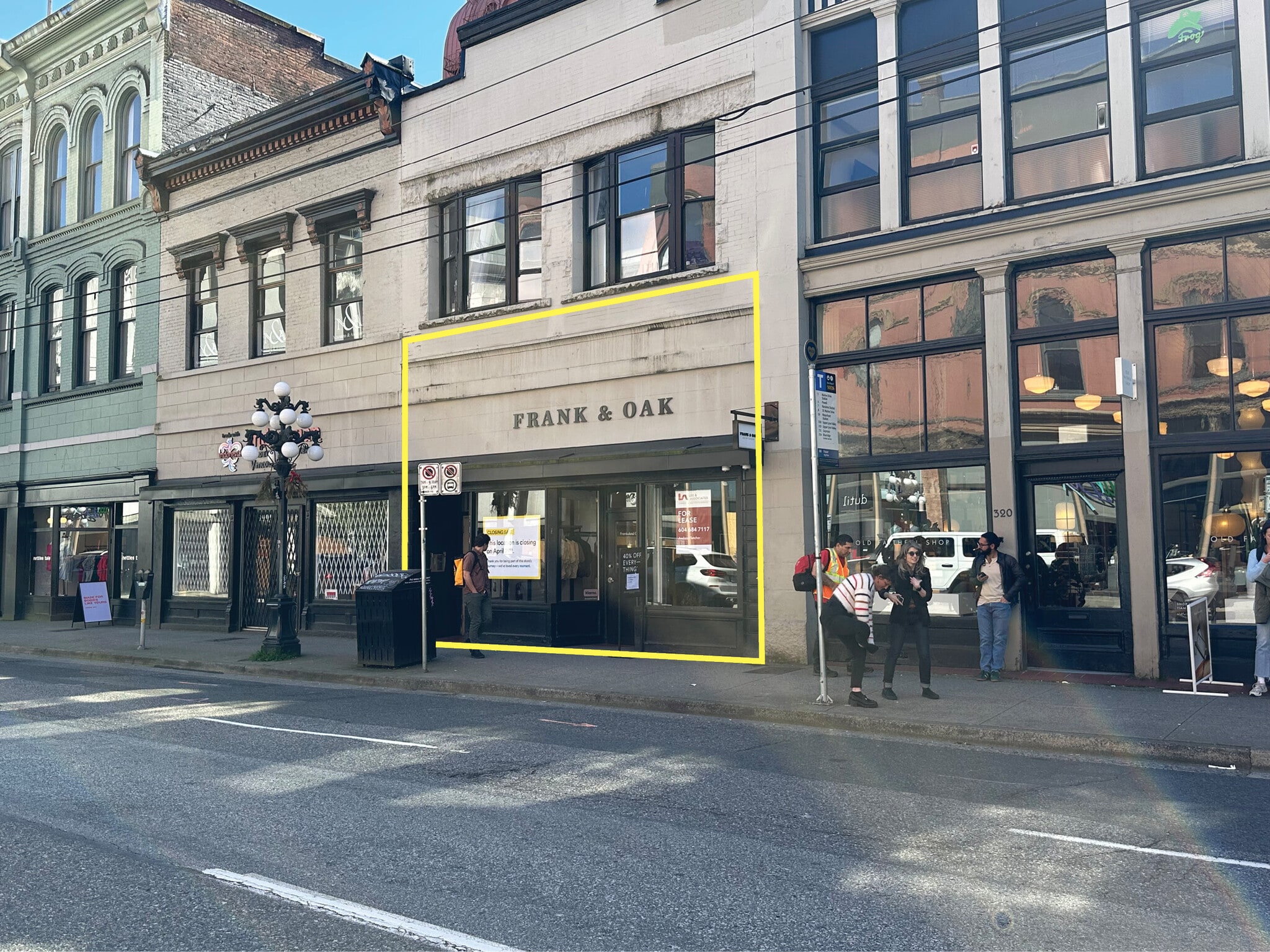 316 Cordova St W, Vancouver, BC for Rent