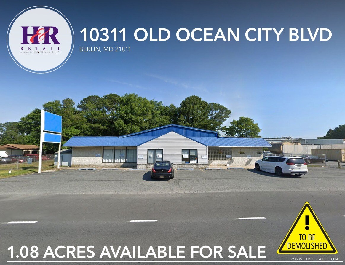 10311 Old Ocean City Blvd, Berlin, MD for Sale