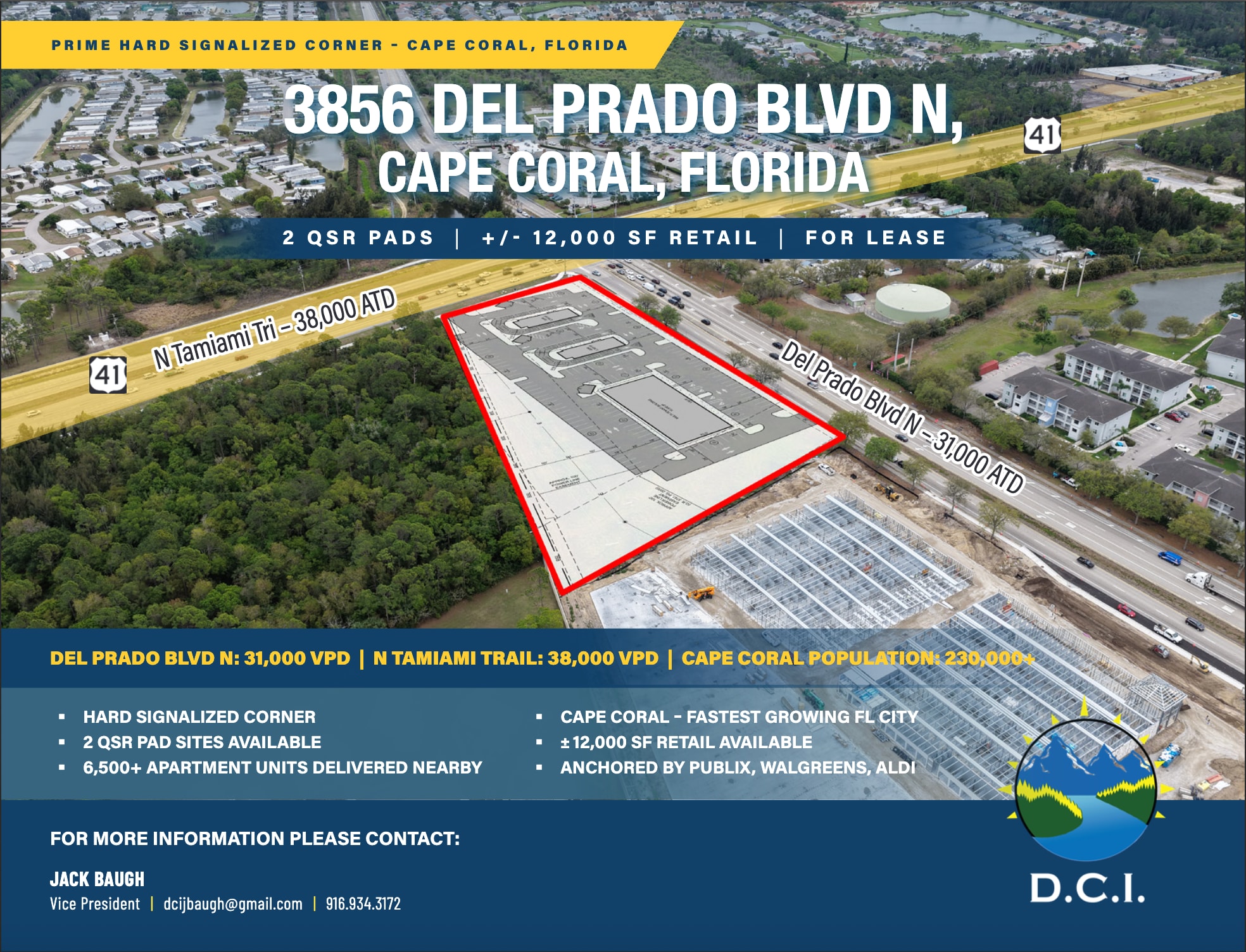 3856 Del Prado N blvd, Cape Coral, FL for Rent