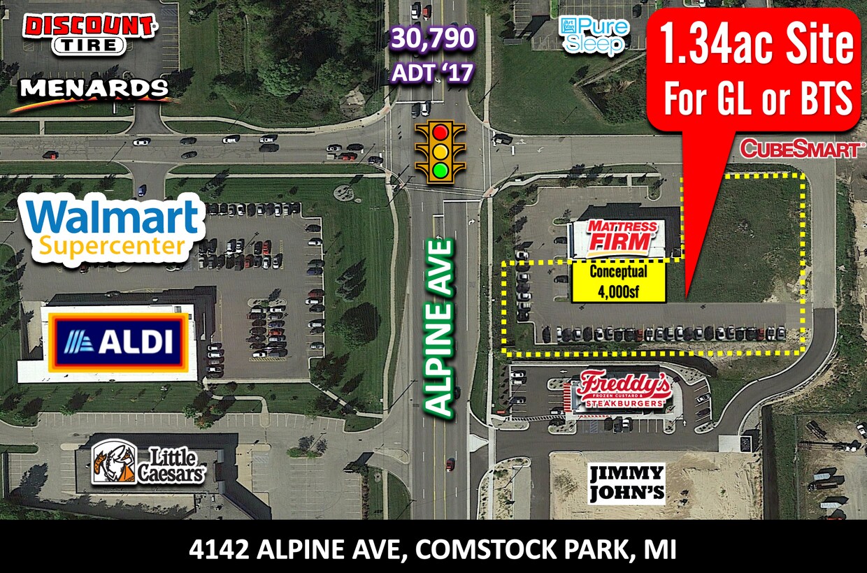 4048 Alpine Ave NW, Comstock Park, MI for Sale