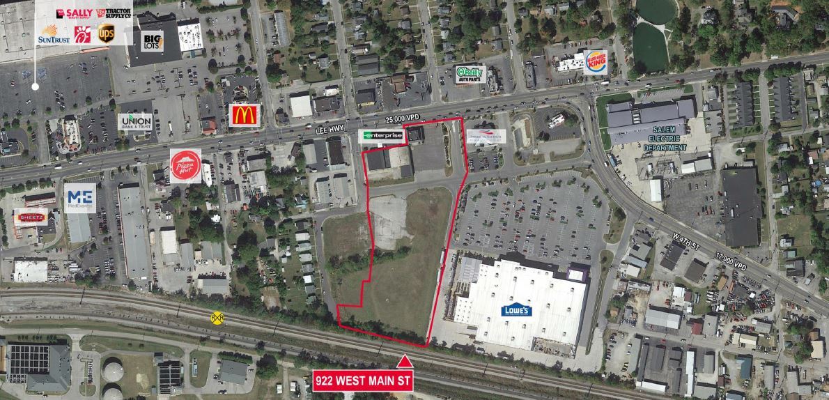 922 W Main St, Salem, VA for Sale