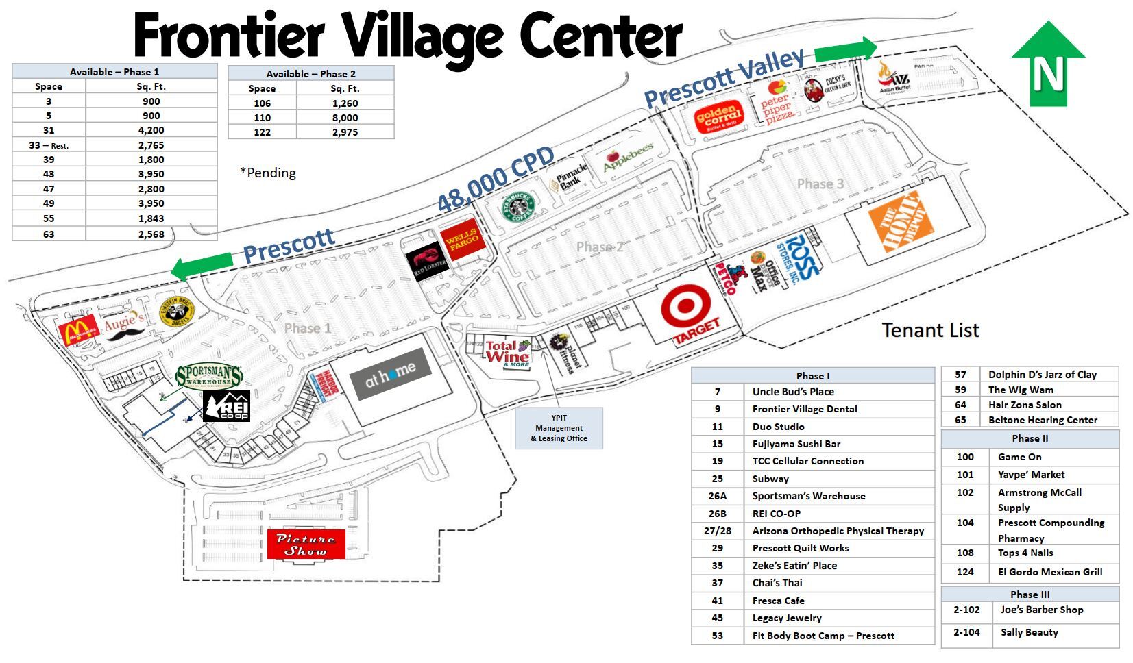 1841 E State Route 69 Prescott, AZ 86301 Shopping Center Property for