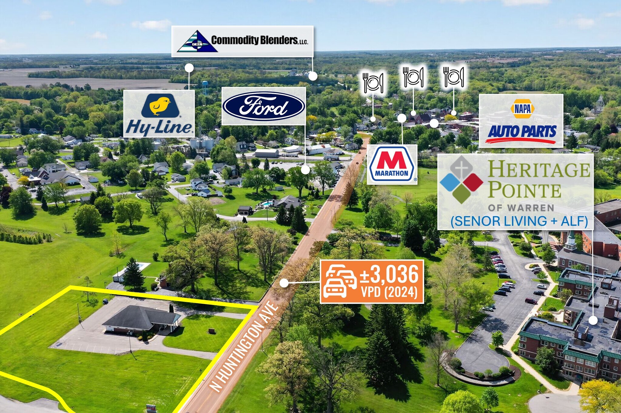 824 N Huntington Ave, Warren, IN for Sale
