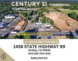 Gridley, CA Commercial - 1458 Highway 99