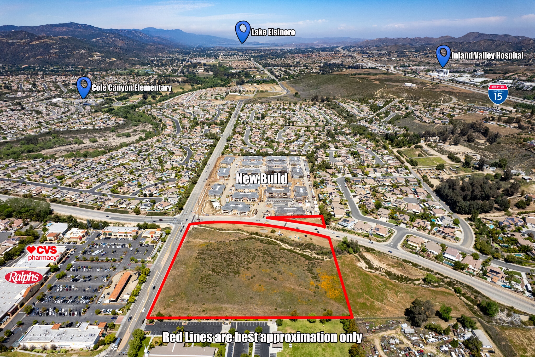 Nutmeg St @ Washington St., Murrieta, CA for Sale