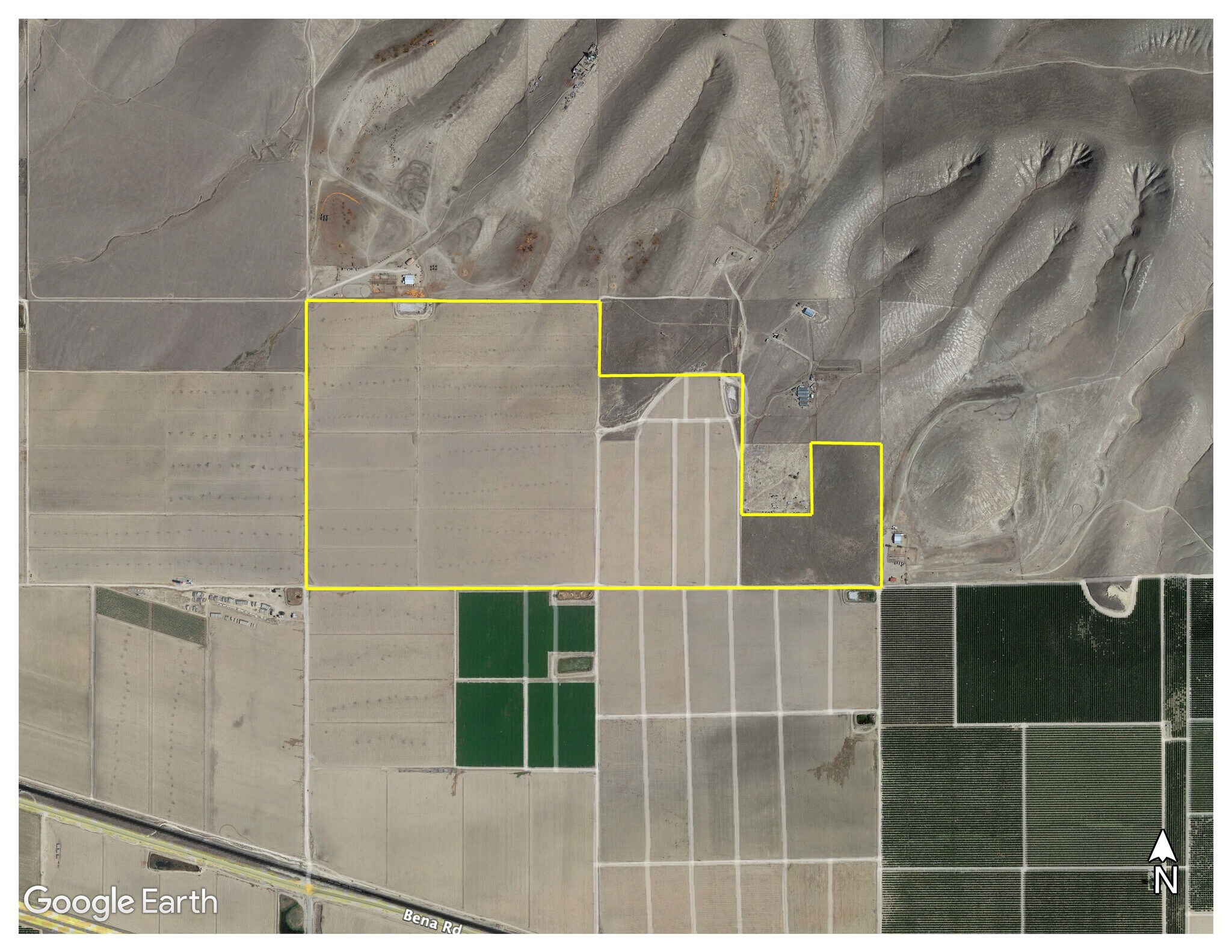 253.15 +/- Acres of Open Farmland, Edison, CA for Sale