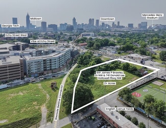 Atlanta, GA Commercial Land - 691 James P Brawley NW dr