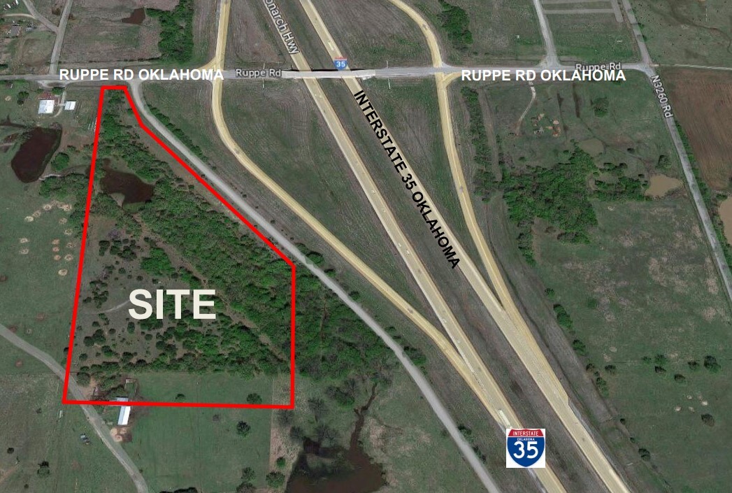 I-35 and Ruppe Rd, Wynnewood, OK for Sale