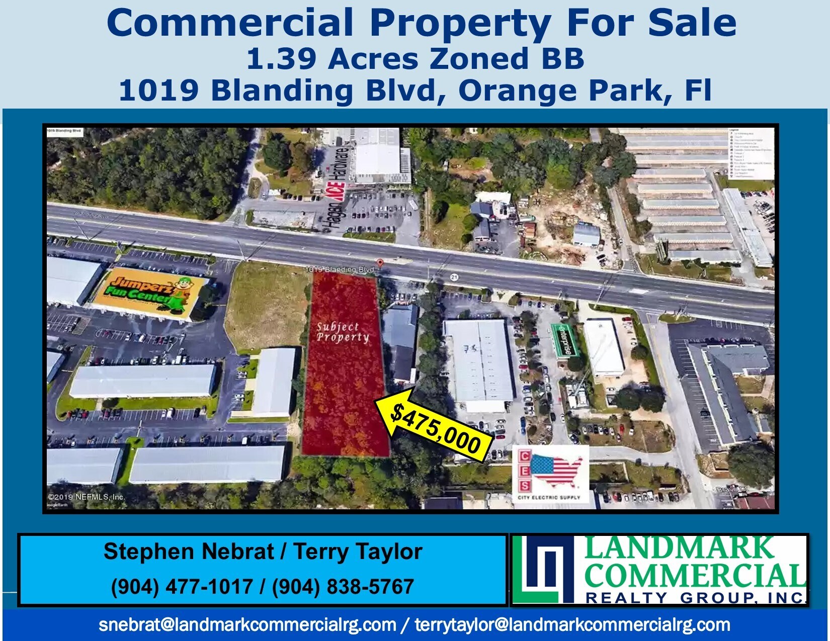 1019 Blanding Blvd, Orange Park, FL for Sale