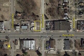 Detroit, MI Commercial Land - 16500 Plymouth Rd