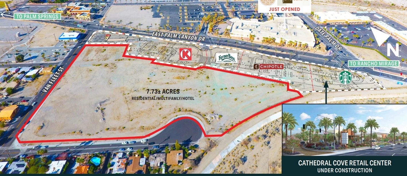 Prime Infill Acres Downtown Cathedral City, Cathedral City, CA for Sale