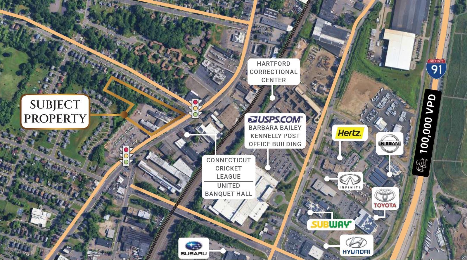2895 & 2995 Main st, Hartford, CT for Sale