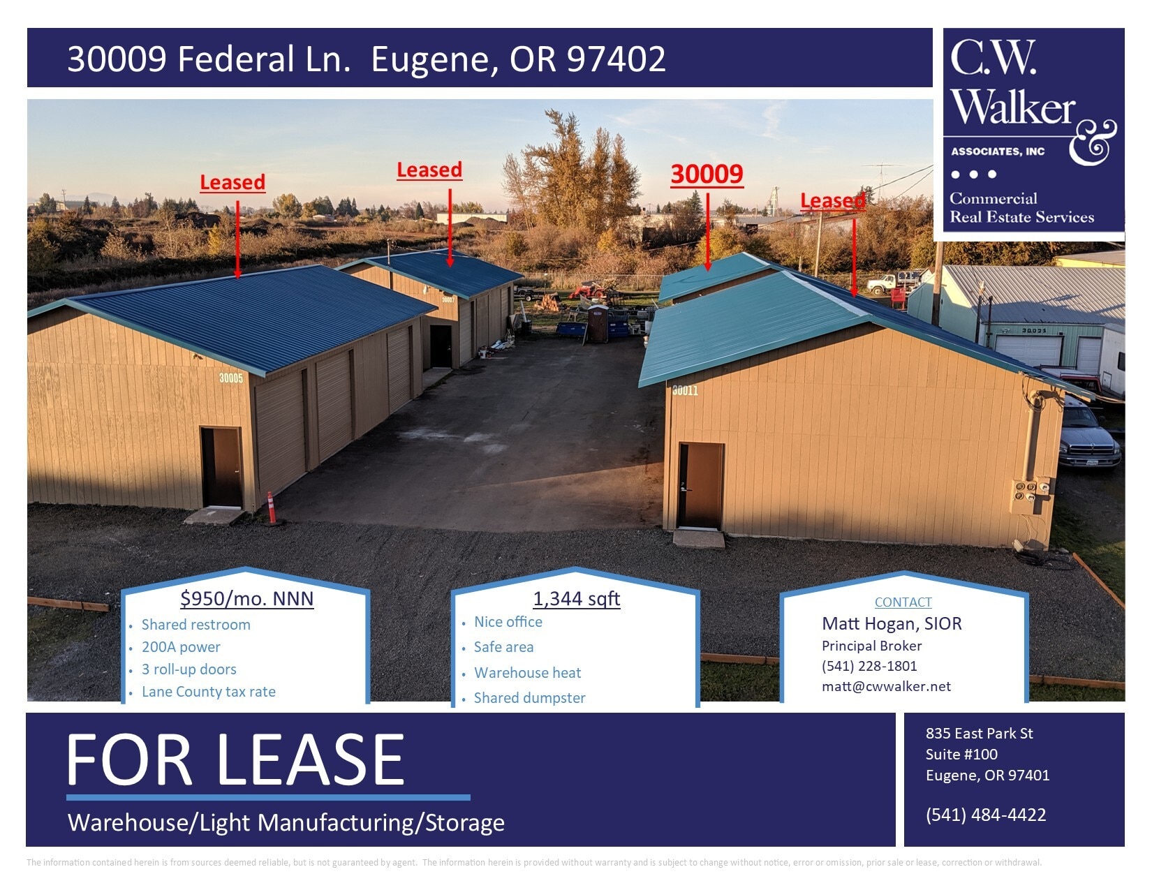 30005-30011 Federal Ln, Eugene, OR for Rent
