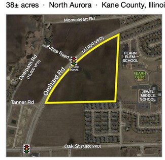 North Aurora, IL Commercial Land - 1815 Oak St North Aurora, IL Commercial Land - 1815 Oak St
