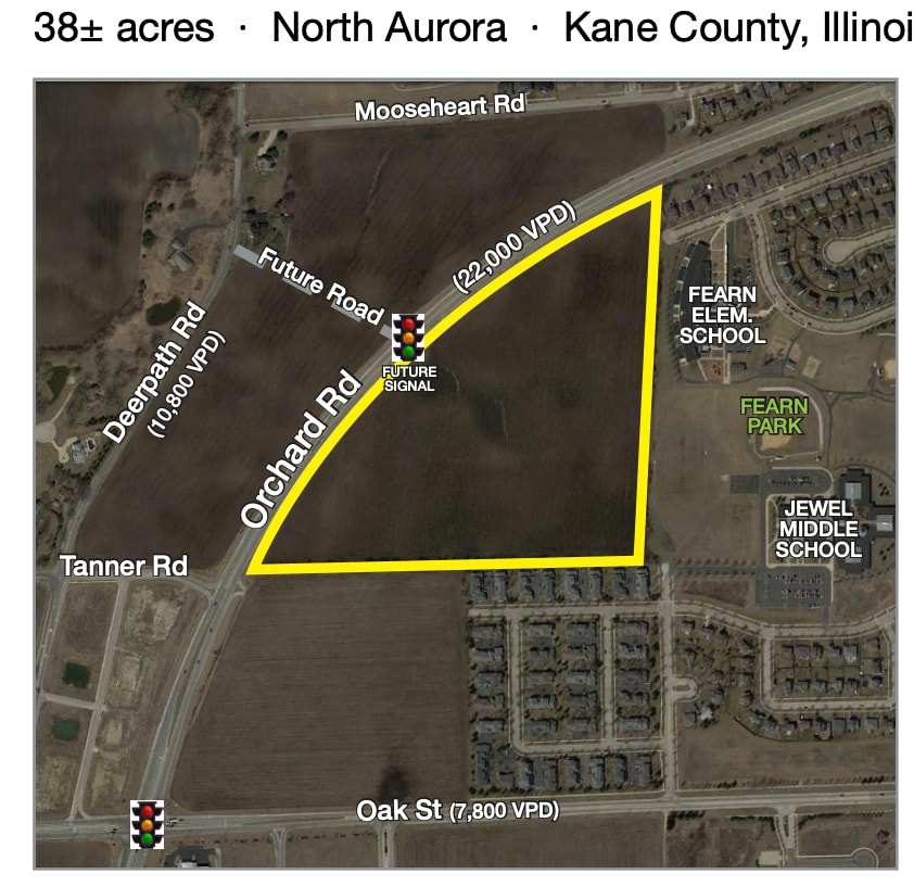 1815 Oak St, North Aurora, IL for Sale