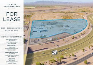 Mesa, AZ Commercial Land - 2555 N Center St