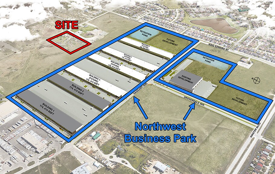 100 Commercial Av Winnipeg, MB R2R 2Y6 Land Property for Sale on