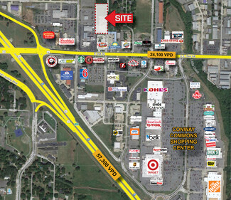 Conway, AR Commercial Land - 916 E Oak St