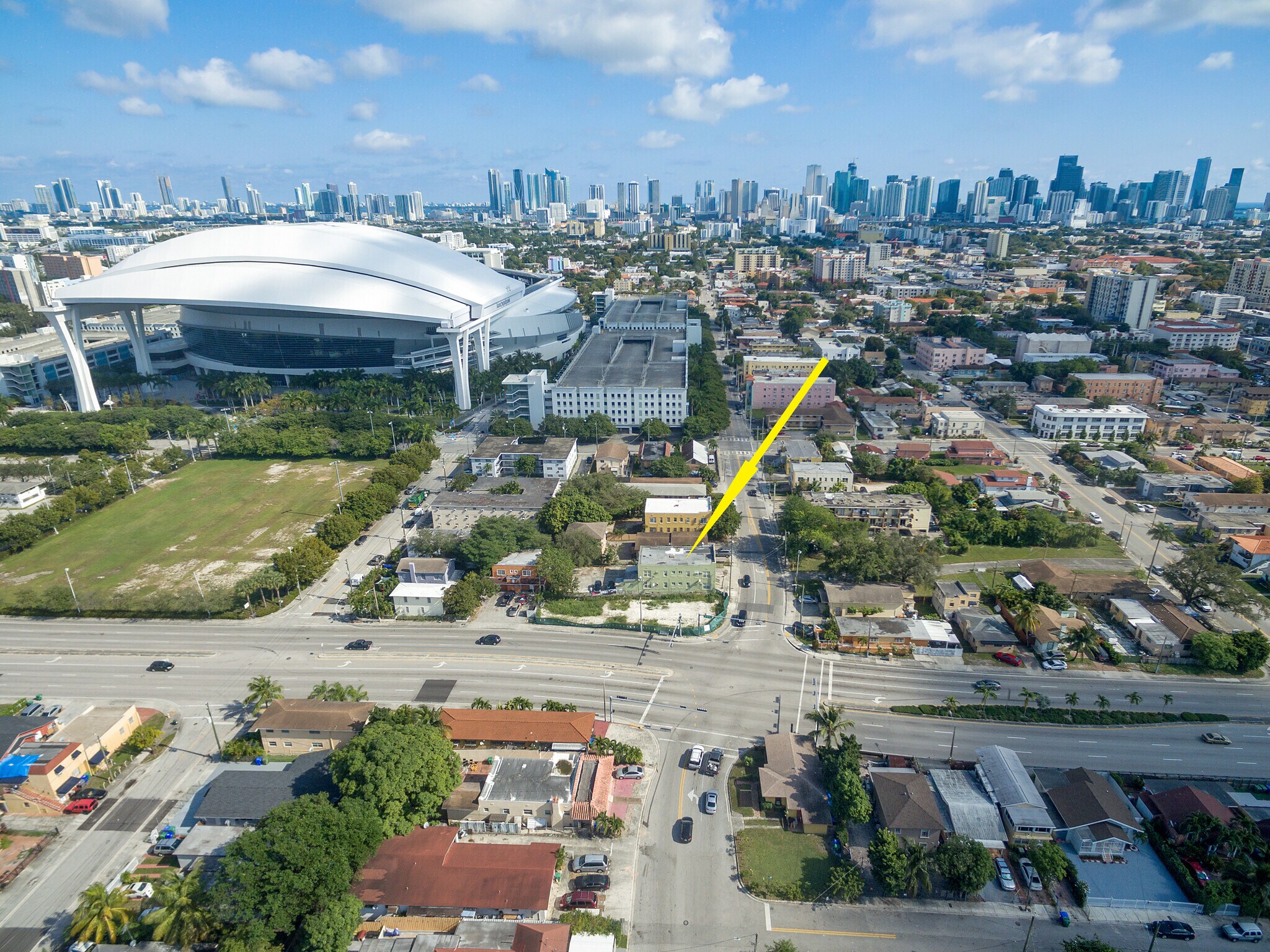 1651 NW 3rd St Miami, FL 33125 Land Property for Lease on