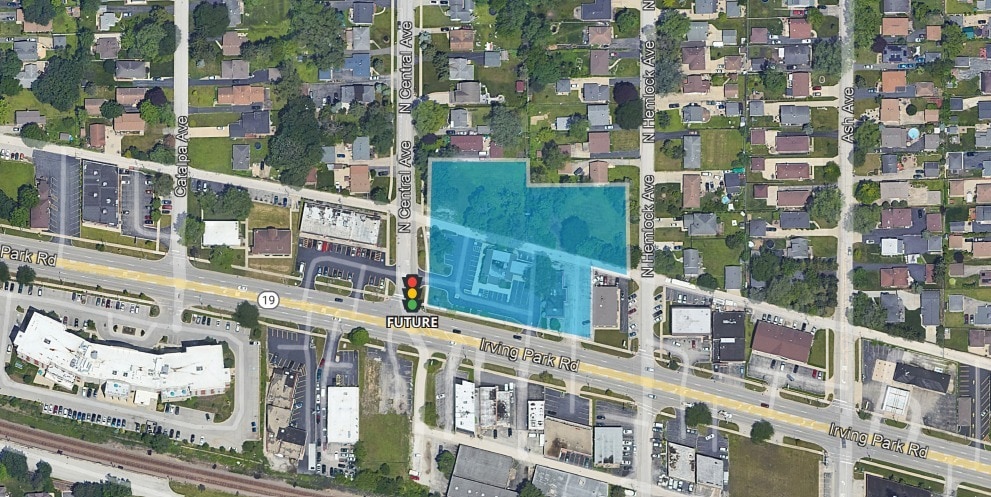 E Irving Park Rd @ Central Ave, Wood Dale, IL for Sale