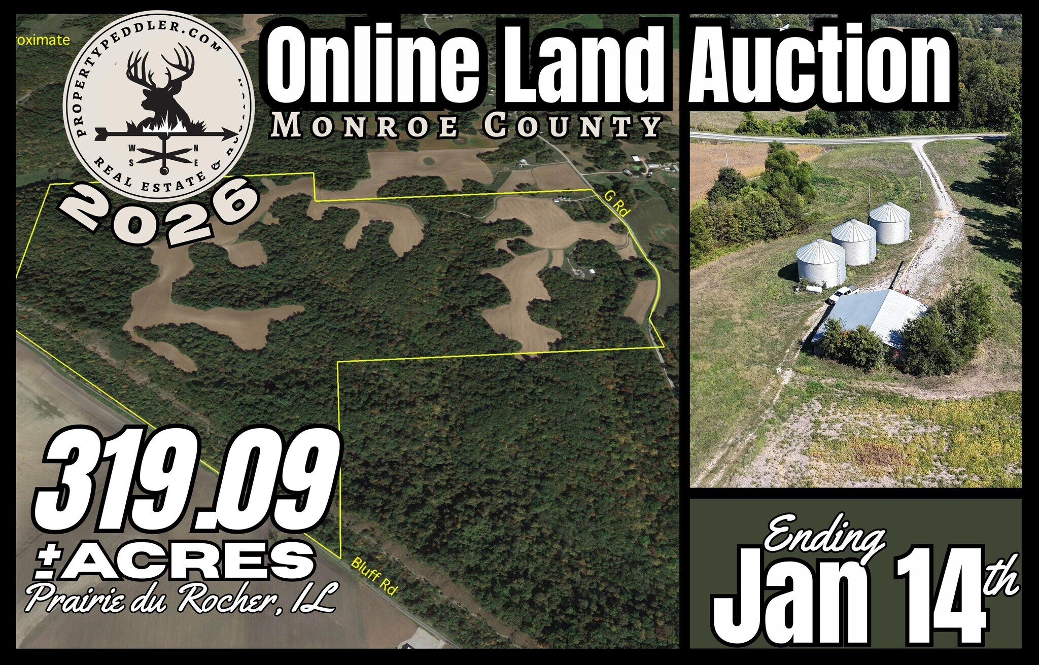 1519 G Rd, Prairie Du Rocher, IL for Sale