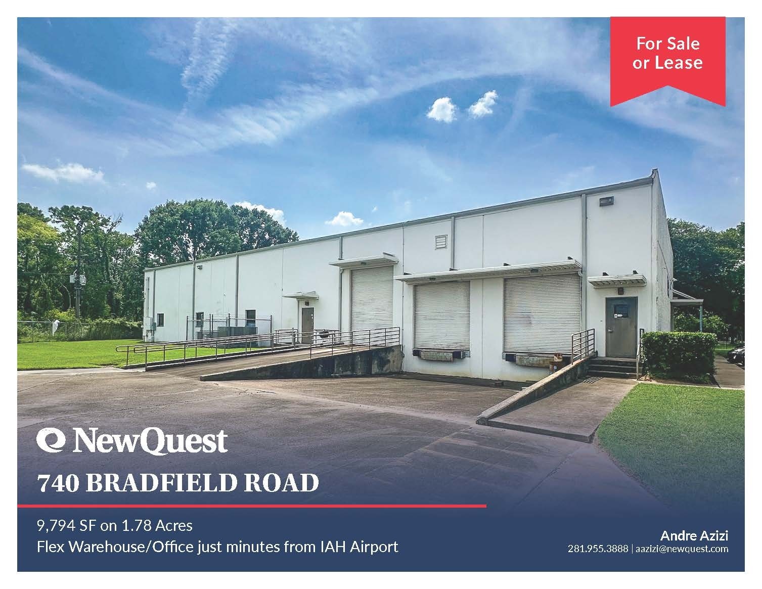 740 Bradfield Rd, Houston, TX for Rent