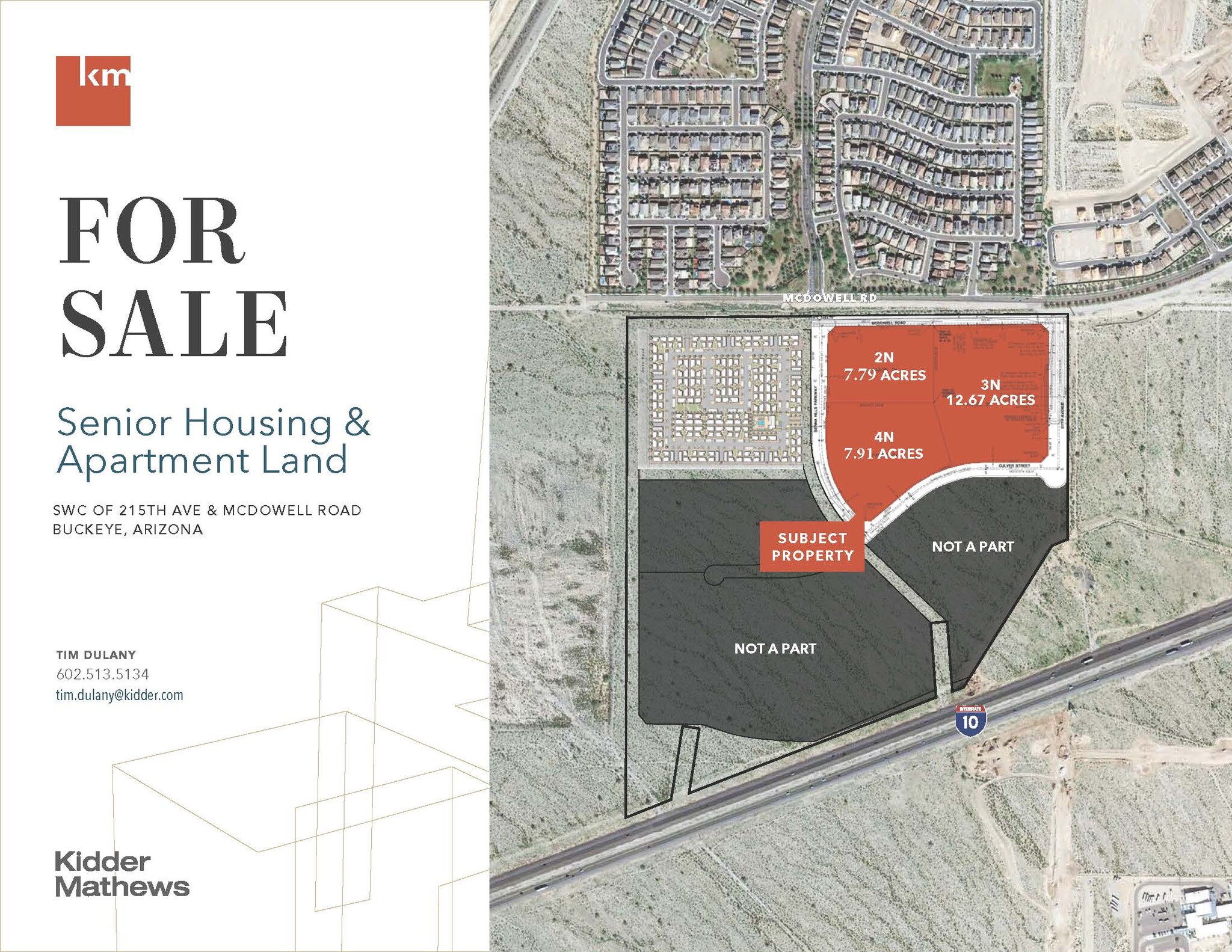 SW McDowell Rd & 215th Ave, Buckeye, AZ for Sale